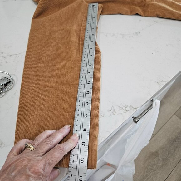 Denim&Co Tan Corduroy Blazer - Picture 9 of 11